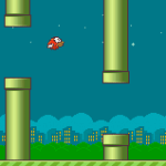 Flappy Bird GBA Screenshot 3